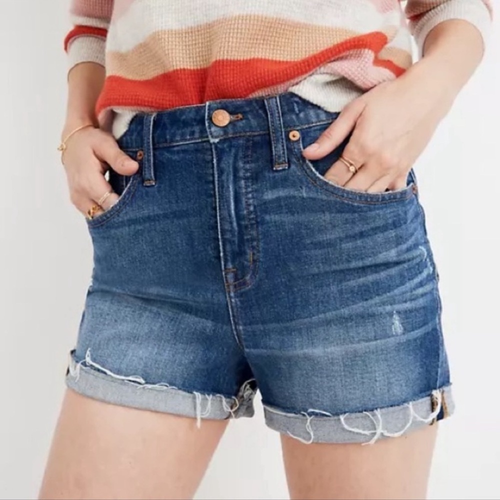 Madewell High-Rise Denim Shorts
